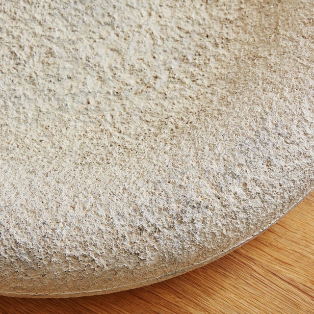 Late 20th Century Large Travertine Bowl or Centerpiece, Italy 1970s For Sale - Image 5 of 11