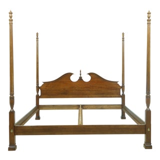 Pennsylvania House King Size Cherry Poster Bed For Sale