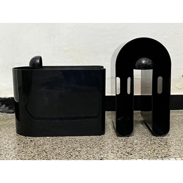 Magazine Racks by Rodolfo Bonetto for Bilumen, 1968, Set of 2 For Sale - Image 10 of 10