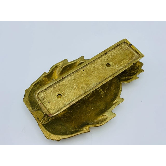 1960s Virginia Metalcrafters Brass Pineapple Door Knocker Newport 4022 Chairish