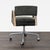 2020s Four Hands Tyler Modern Office Chair With Wood Arms and Metal Base For Sale - Image 5 of 8