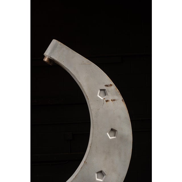 Late 20th Century Late 20th Century Oversized Metal Micrometer Industrial Display Sculpture For Sale - Image 5 of 8