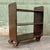 Industrial Vintage Gaylord Bros Inc Rolling Wood Library Book Cart Bookcase For Sale - Image 3 of 12
