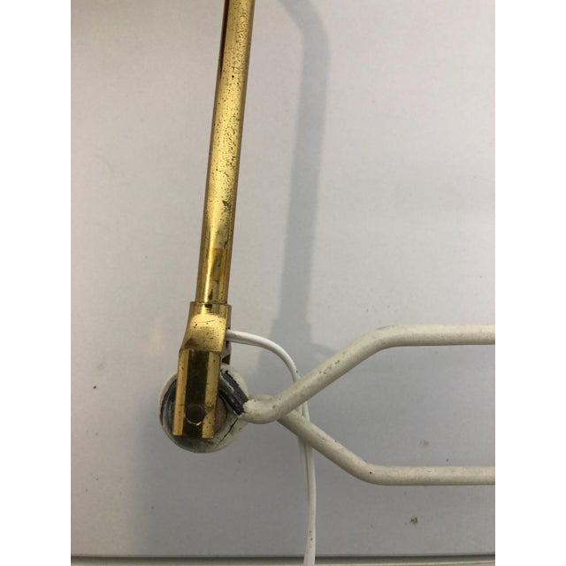 Small Vintage Italian Clamp Lamp, 1950s For Sale - Image 9 of 10