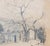 Madelyn Colby Naturalistic Monochromatic New Mexico Landscape Pencil Drawing with Trees, Mid-20th Century For Sale - Image 10 of 10