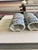 Ceramic Vintage Williams Sonoma Blue & White Porcelain Napkin Rings - Set of 12 For Sale - Image 7 of 12