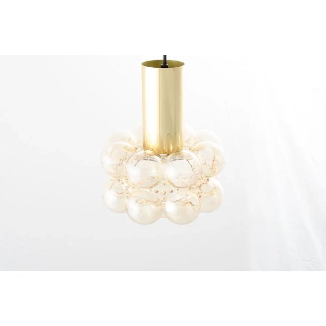 Bubble Glass Ceiling Light by Helena Tynell and Heinrich Gantenbrink for Limburg, 1960s For Sale - Image 4 of 9