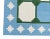 Handmade Cotton Area Rug Vegetable Dyed Sky Blue and Green Vista Rug-10'x14' For Sale - Image 10 of 11