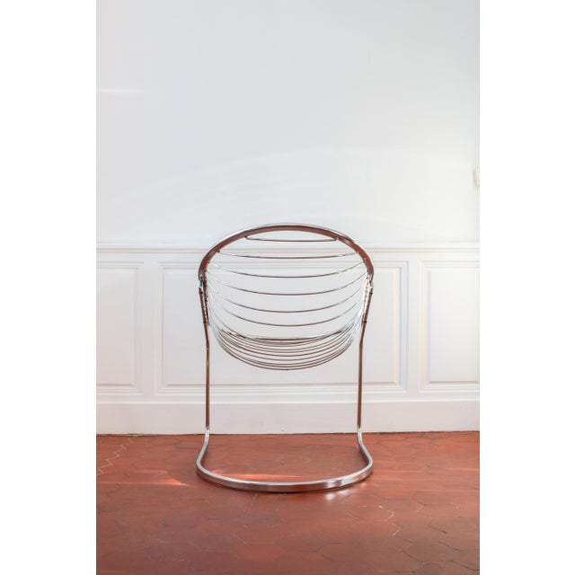 Egg Armchair attributed to Gastone Rinaldi, 1970s For Sale - Image 6 of 18