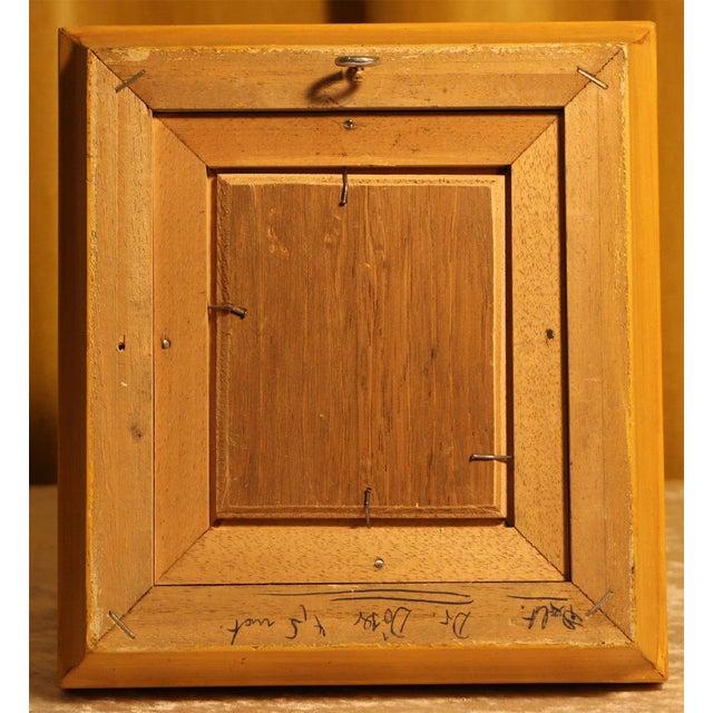 Wolfgang Kaiser, Panda Mother and Cub, 20th Century, Oil on Wood, Framed For Sale - Image 7 of 8