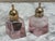 Glass Vintage Mikasa Pink Glass Salt & Pepper Shakers-a Pair For Sale - Image 7 of 9