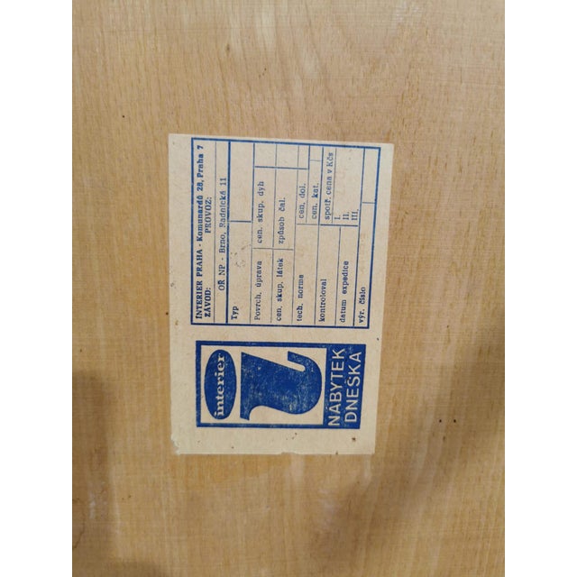 Wood Coffee Table by Jiri Jiroutek for Interior Praha, 1960s For Sale - Image 7 of 12