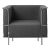 Modern Grey Lounge Chair by Kristina Dam Studio For Sale