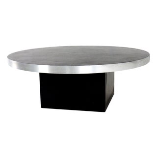 Coffee Table in the Style of Willy Rizzo For Sale