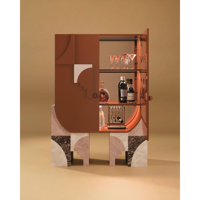 Arkos Bar Cabinet by Ömer Öztürk for Malabar For Sale - Image 16 of 18