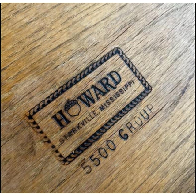1970s Mid-Century End Tables Halfmoon by Howard Furniture -a Pair For Sale - Image 4 of 9