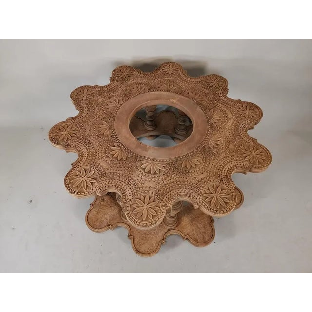 19th Century Wood Coffee Table For Sale - Image 6 of 13