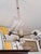 White Modern Chandelier in Glass, 1970s For Sale - Image 8 of 8