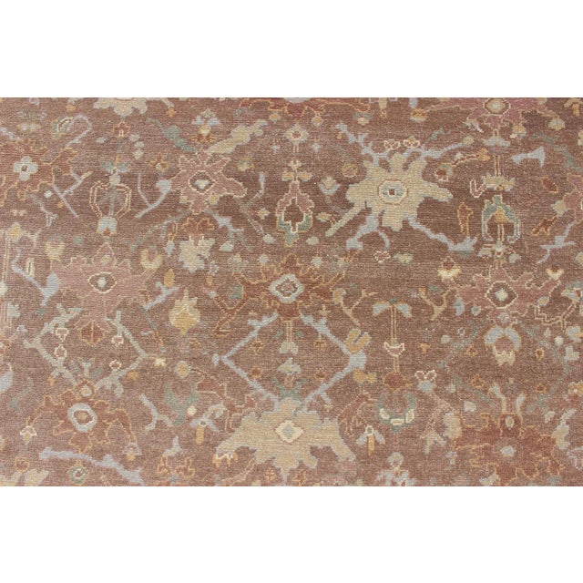 Textile Keivan Woven Arts Large Hand-Knotted Wool Amritsar Rug 12'9 X 15'9 For Sale - Image 7 of 13