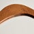 Organic shaped teak framed mirror from the 1960s. The mirror has been completely restored.