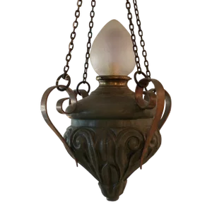 Early 20th Century Neoclassic Pendant Light Fixture