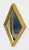 1960s Mid Century Modern Hollywood Regency Gold Gilt Wall Mirror La Barge Diamond 60s For Sale - Image 5 of 6