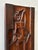 Art Deco Vintage Cubist Carved Bas Relief Portrait, Circa 1940s For Sale - Image 3 of 12