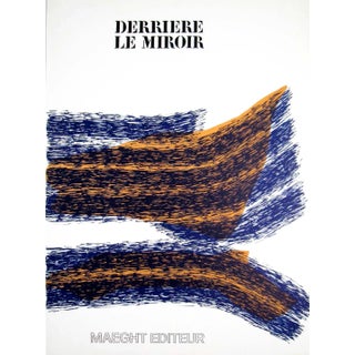 1971 Ubac Original Lithograph Derriere Le Miroir For Sale