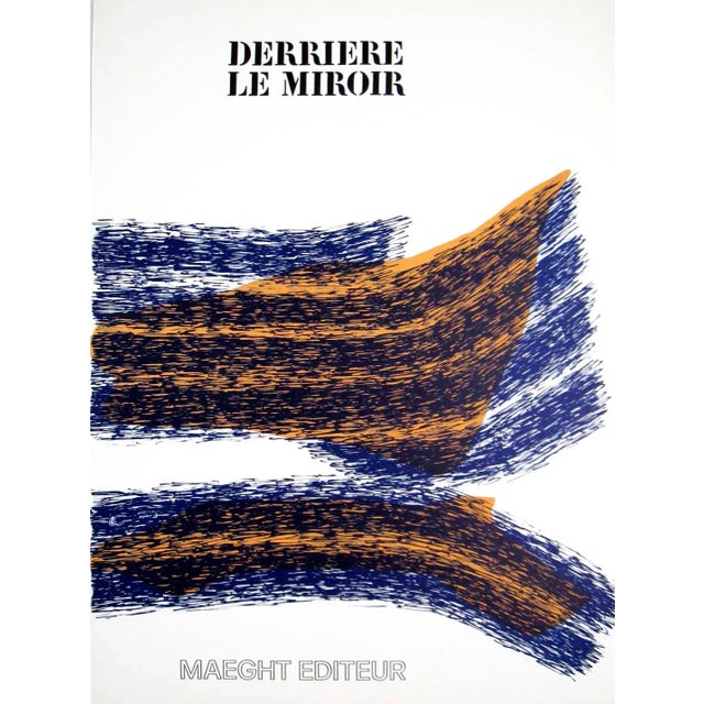 1971 Ubac Original Lithograph Derriere Le Miroir For Sale