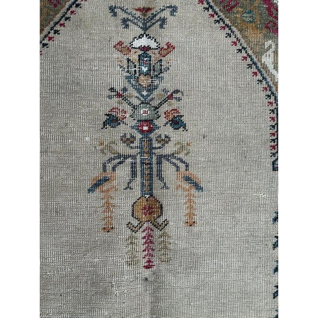 Antique Turkish Panderma Prayer Rug, 1800s For Sale - Image 11 of 18