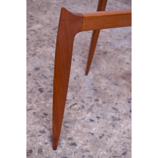 Brown Danish Teak Tray Table 'Model 4508' by Willumsen and Engholm for Fritz Hansen For Sale - Image 8 of 13