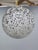 Brass and Marble Glass Globe Pendant Light, Czechoslovakia, 1970s For Sale - Image 6 of 9