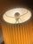 Vintage 1978 Ef & Ef Industries Floral Milk Glass Table Lamp For Sale - Image 4 of 4