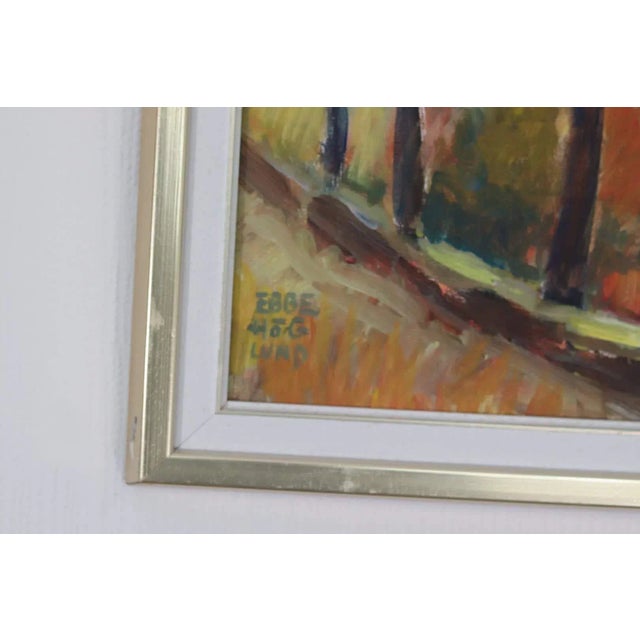 Ebbe Höglund, Nature Motif, 1970s, Oil on Canvas, Framed For Sale - Image 10 of 12