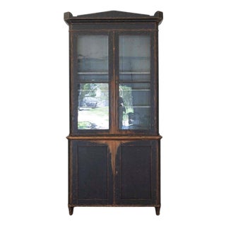 Swedish 19th Century Painted Bookcase For Sale