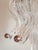 1970s Murano Glass and Chrome Chandelier, Mid Century Modern For Sale - Image 12 of 15