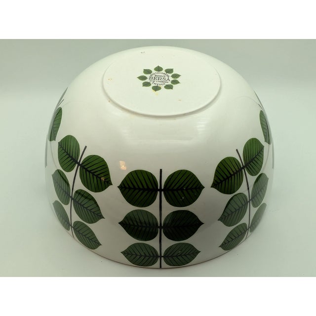 A quintessential example of Scandinavian Mid-Century Modernism, this large nesting bowl features the celebrated "Berså"...