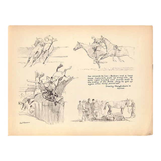 Two Seconds to Live Stanley Steeplechase '33 Aintree Reproduction For Sale