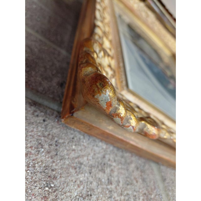 Antique Framed Engraving of "Le Depart Courier" After Francois Boucher For Sale In Greensboro - Image 6 of 12