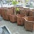 Vintage Rusted Iron Planter Box Small For Sale - Image 4 of 5