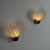 ASEA Coquille Wall Lights in Brass and Glass from Asea, Sweden, 1940s, Set of 2 For Sale - Image 4 of 18
