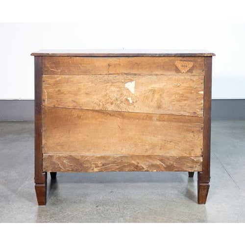 Louis XVI Inlaid Walnut Secretaire, 1700s For Sale - Image 12 of 18