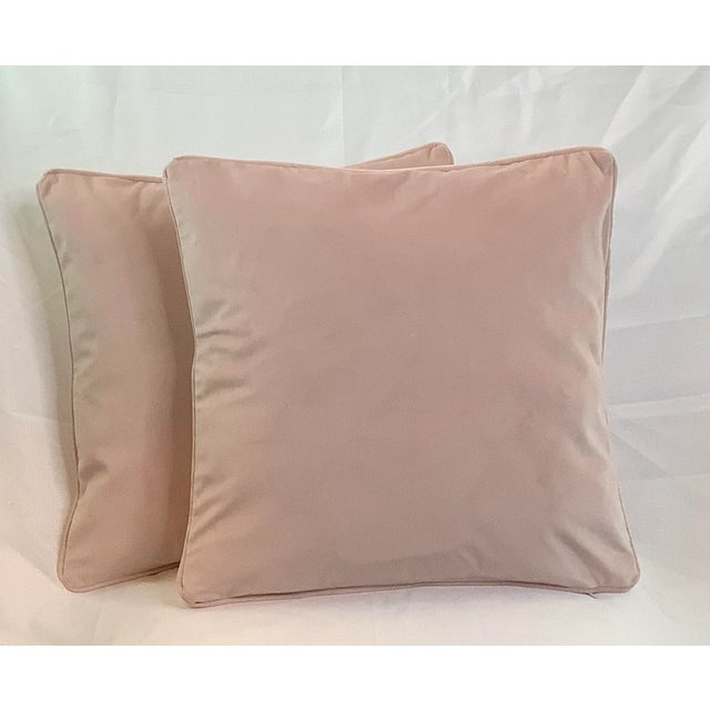 Contemporary Italian Pale Pink Pillows - A Pair For Sale - Image 13 of 13