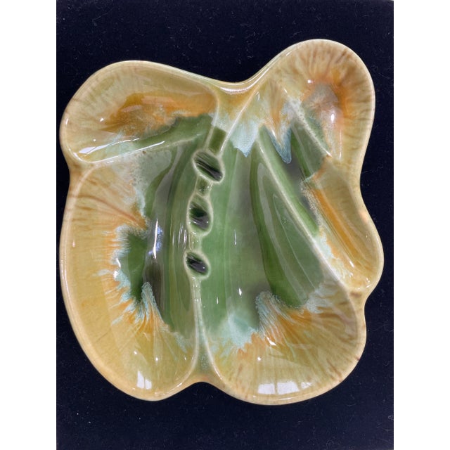 Green Mid Century Haeger Ashtray For Sale - Image 8 of 8