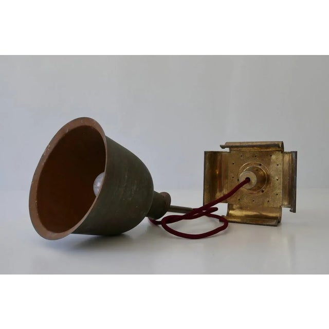 Mid-Century Modern Brass Church Pendant Lamp, Germany, 1950s For Sale - Image 17 of 18