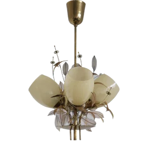Chandelier by Paavo Tynell, 9029/4, Taito