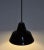 Mid-Century Modern Black Enameled Metal Lamp For Sale - Image 3 of 12