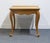 High End Bookmatched Oak Country French Provincial 26" Square Accent End Table 2618-93 For Sale - Image 10 of 11