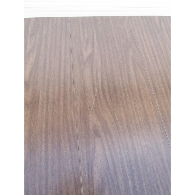 Mid Century Modern Holman Furniture Manufacturing Co Walnut Dining Table For Sale - Image 15 of 18