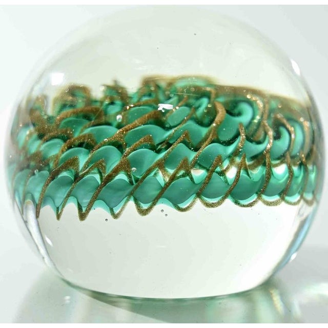 Vintage Glass Bowl, 1970s For Sale - Image 3 of 5